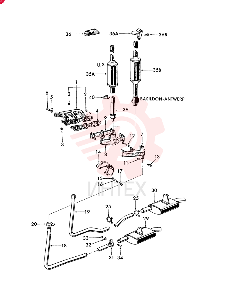 INLET MANIFOLD C9NN9424D