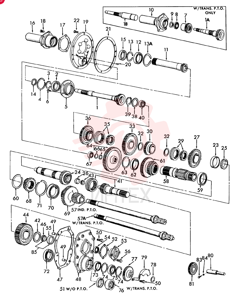 SHAFT C5NN7017E