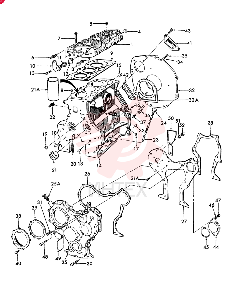 SHORT ENGINE D5NN6009P