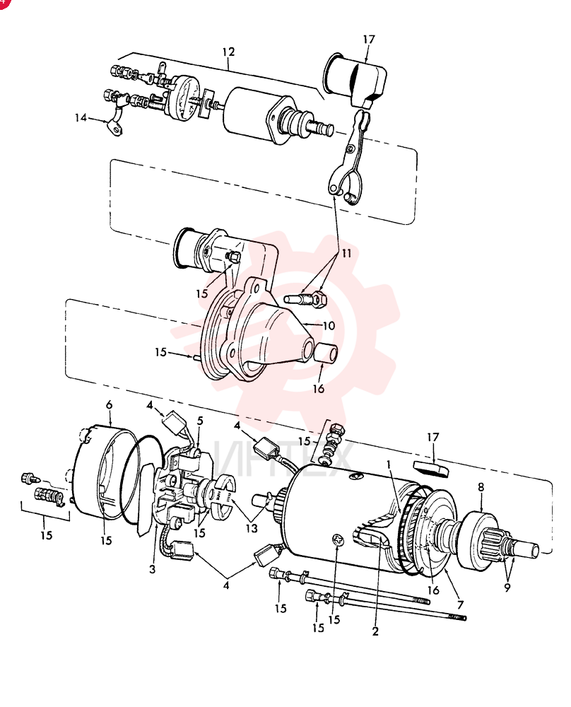 STARTER MOTOR D8NN11000CE (1)