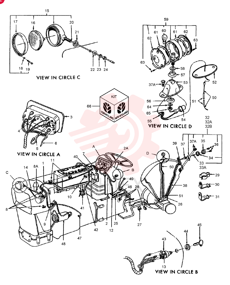 WIRE HARNESS C9NN14A103B
