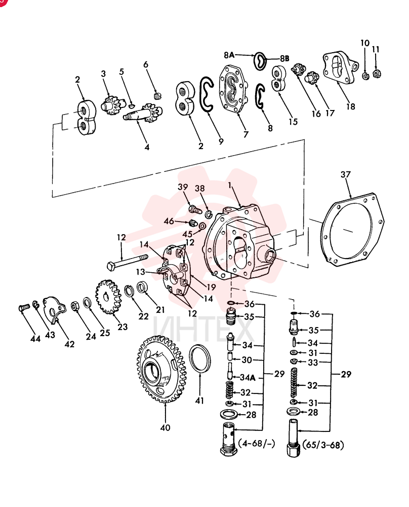 HYDRAULIC PUMP D0NN600F
