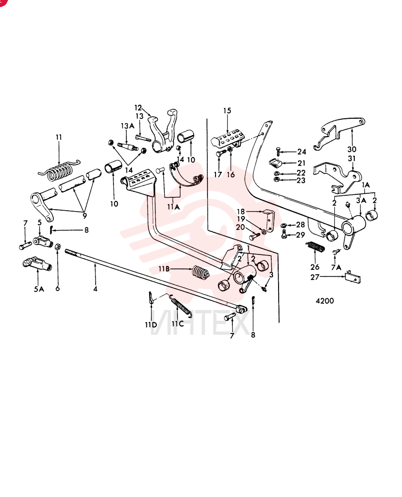 PEDAL C5NN7519J