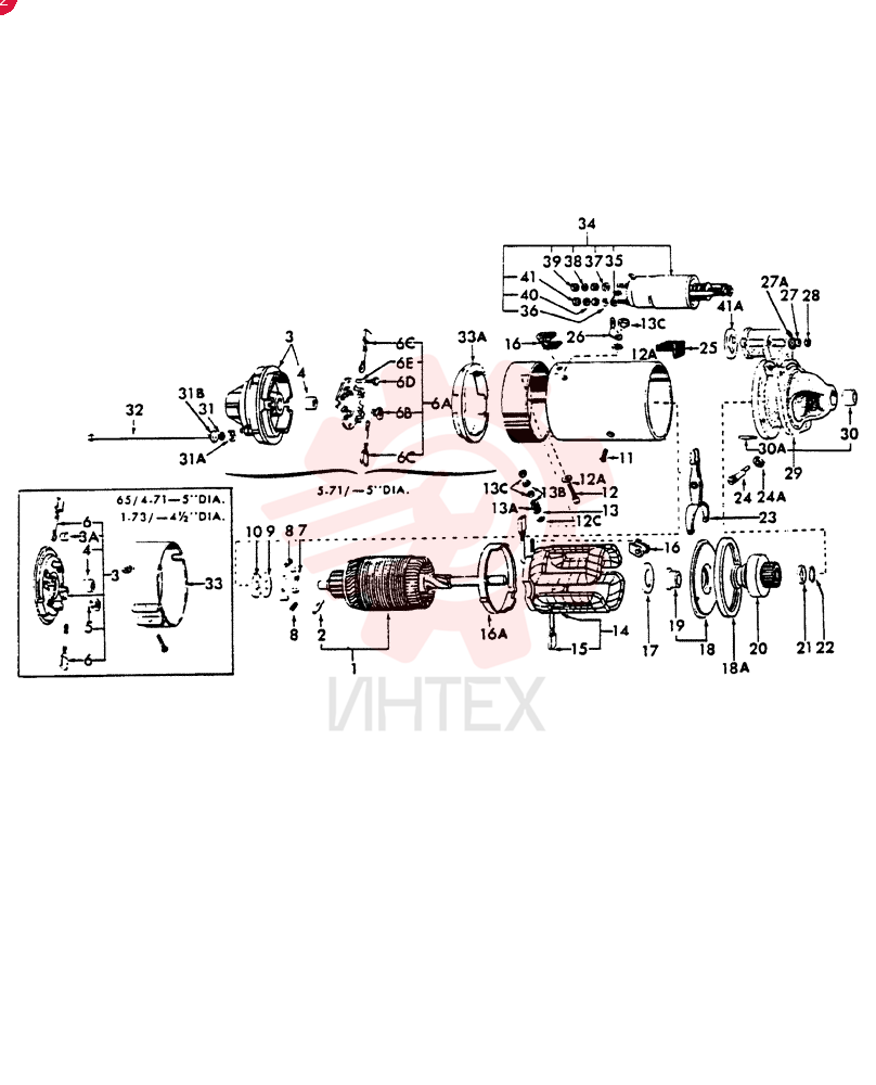STARTER MOTOR D8NN11000CA