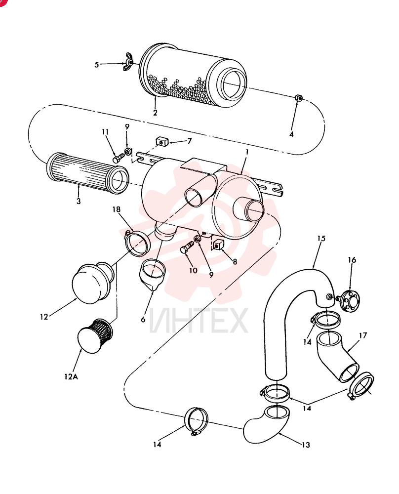 AIR CLEANER D8NN9600AC