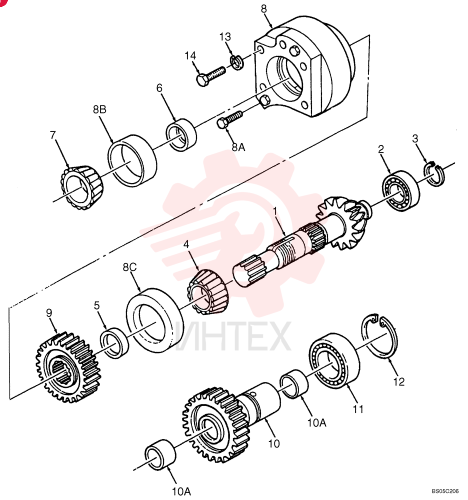 GEAR SET E3NN4209AB