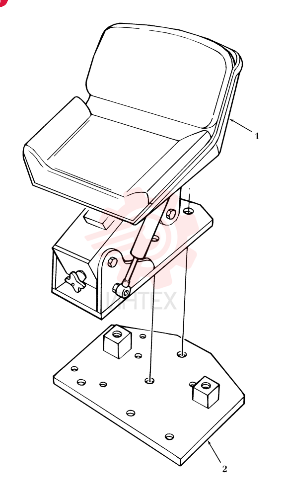 DRIVER SEAT E4NN400BA