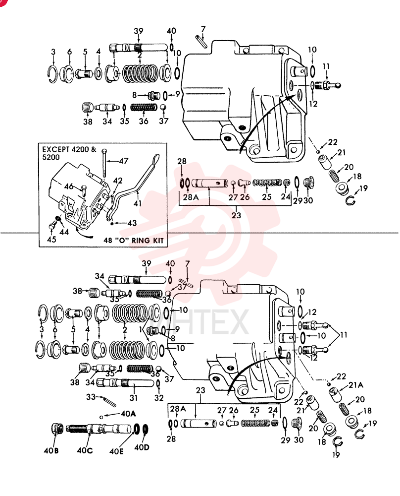 HYDRAULIC VALVE E1NNB950AB