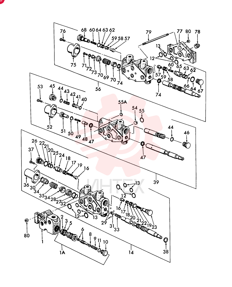 HYDRAULIC VALVE D7NNF893E