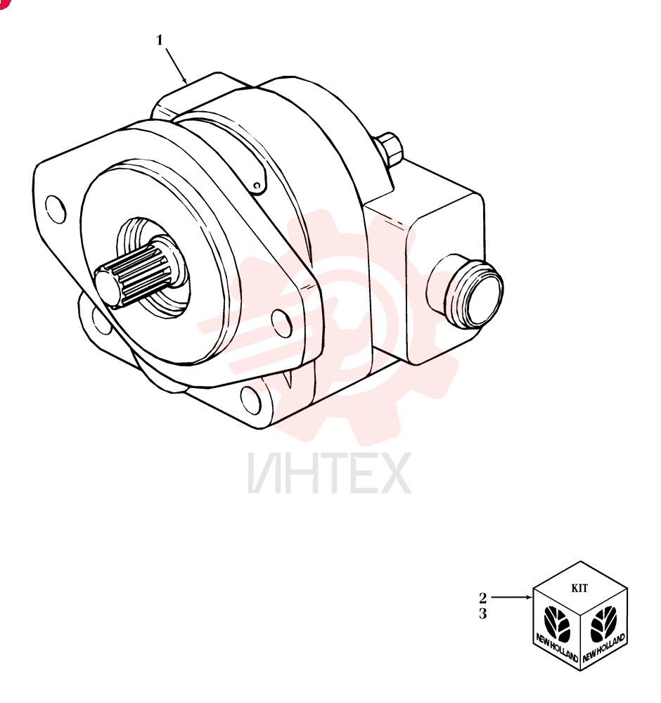 HYDRAULIC PUMP 85700190