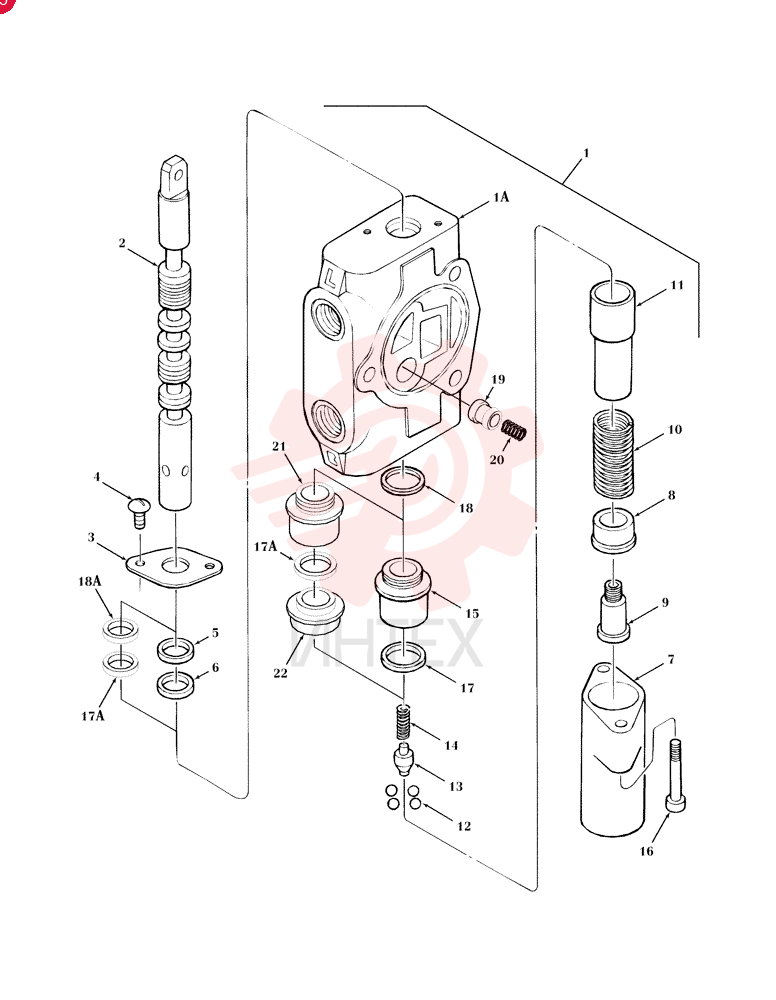HYDRAULIC VALVE 85999158