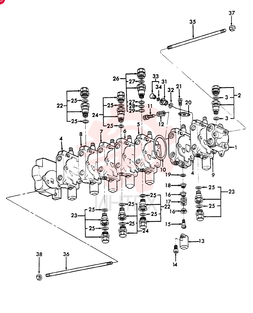 HYDRAULIC VALVE E5NNB637DA12Z