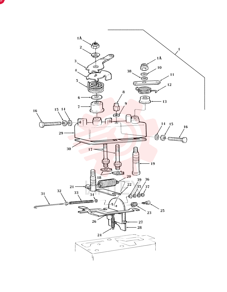 FUEL INJECTION PUMP E8NN9A543EA