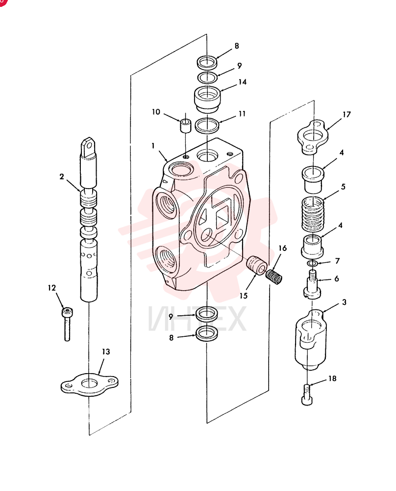 HYD VALVE SECTION 85999156