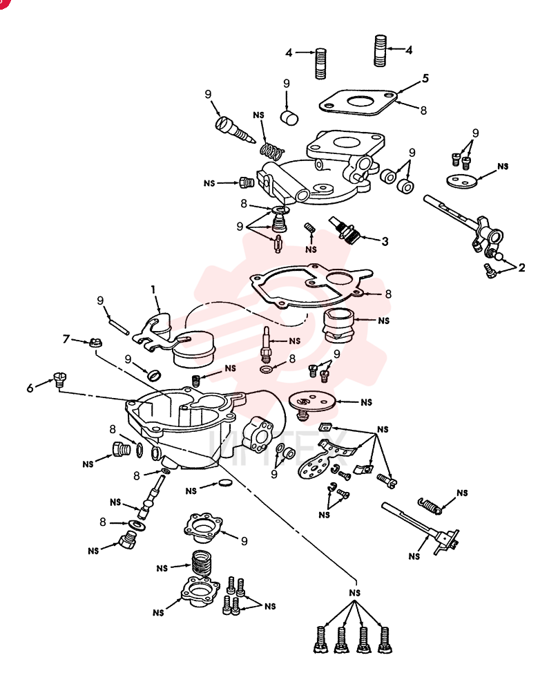 CARBURETOR E1NN9510AA