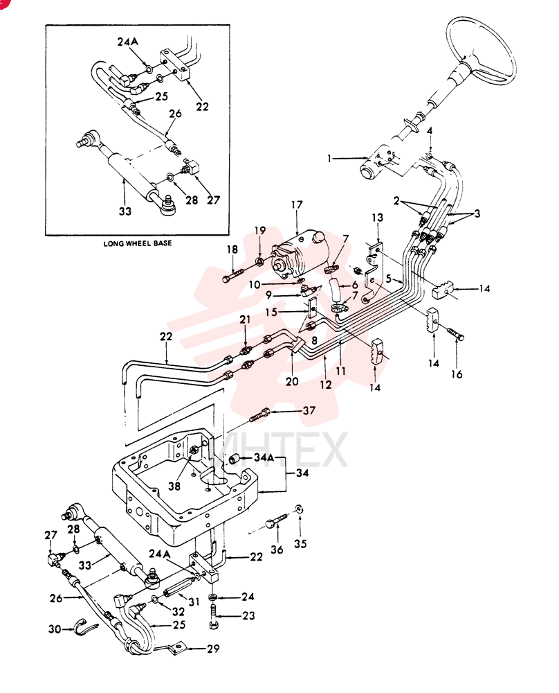 HYDRAULIC MOTOR,121.6CC 86585451 (1)