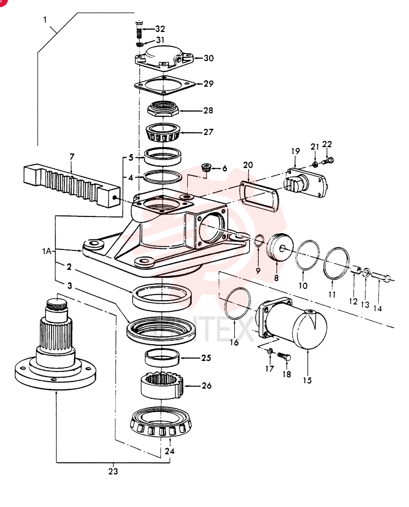HYDRAULIC MOTOR C7NN3A244B