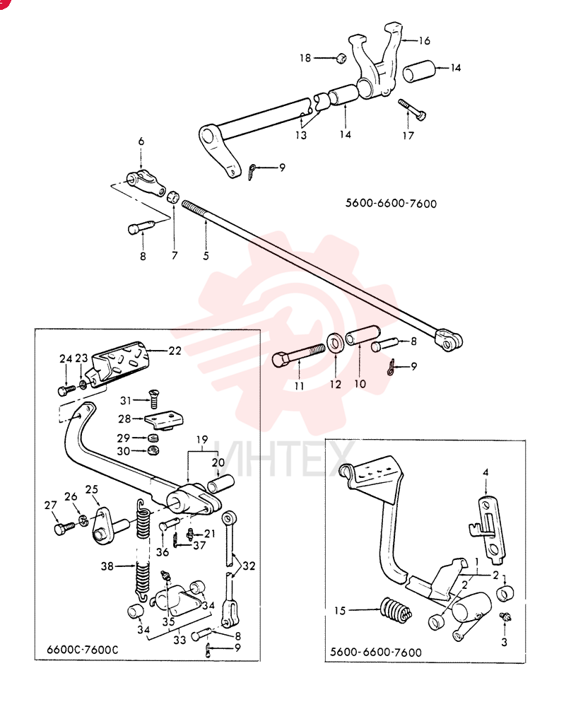 PEDAL C9NN7519A