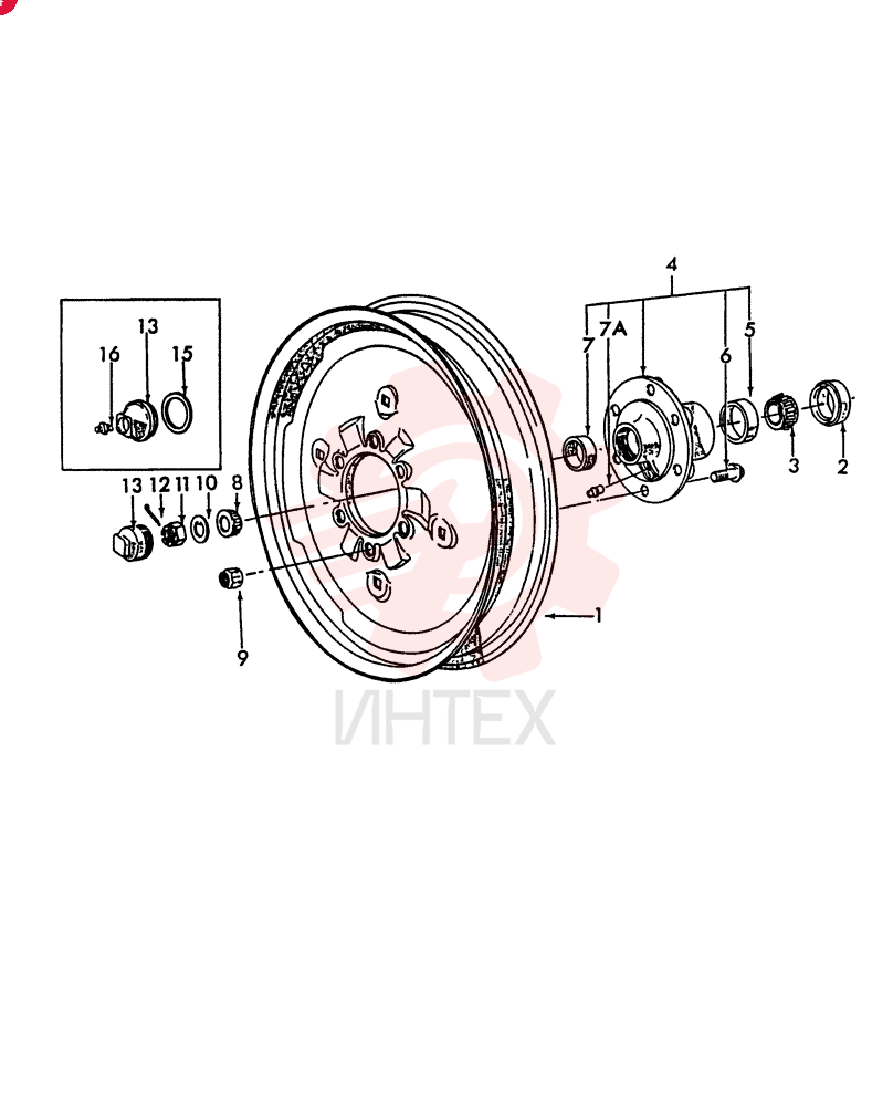 Схема (532) - 3 CYL UTILITY TRACTOR (10/75-9/78) 957E1015C