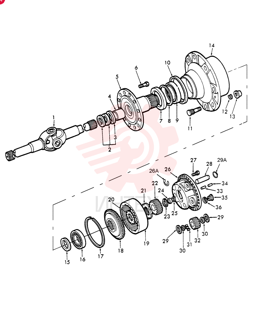 SPINDLE ZP1927366