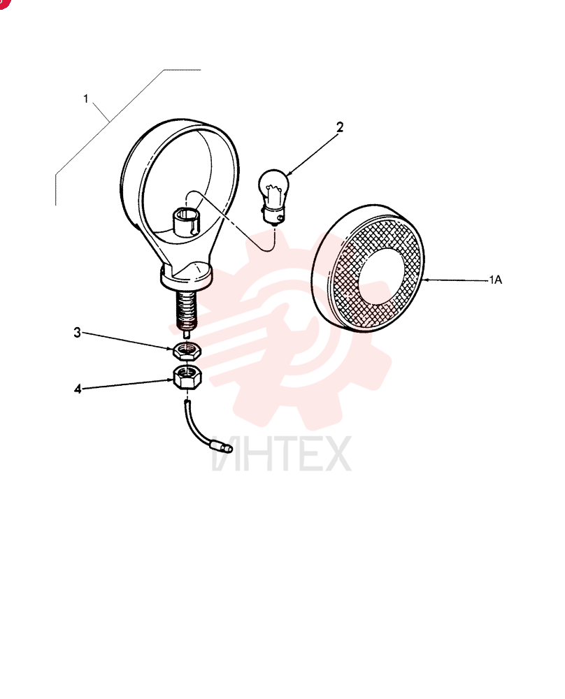 LAMP D8NN13404AA