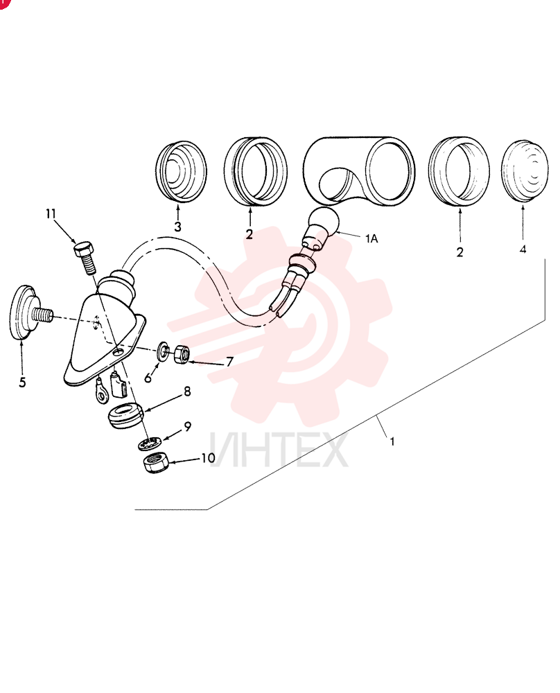LAMP REFLECTOR E8NN13200AA