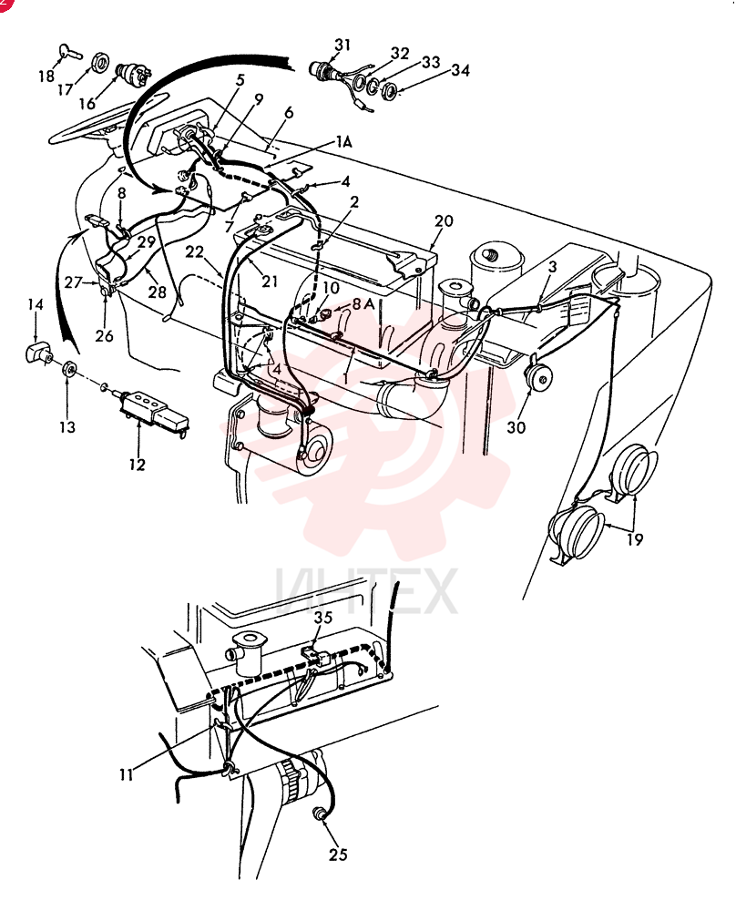 WIRE HARNESS D3NN14A103R