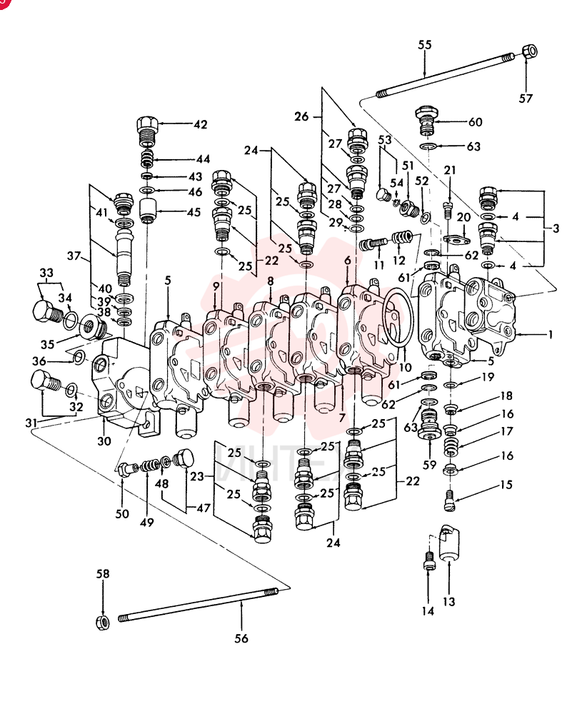 HYDRAULIC VALVE D8NNB637CC29Z