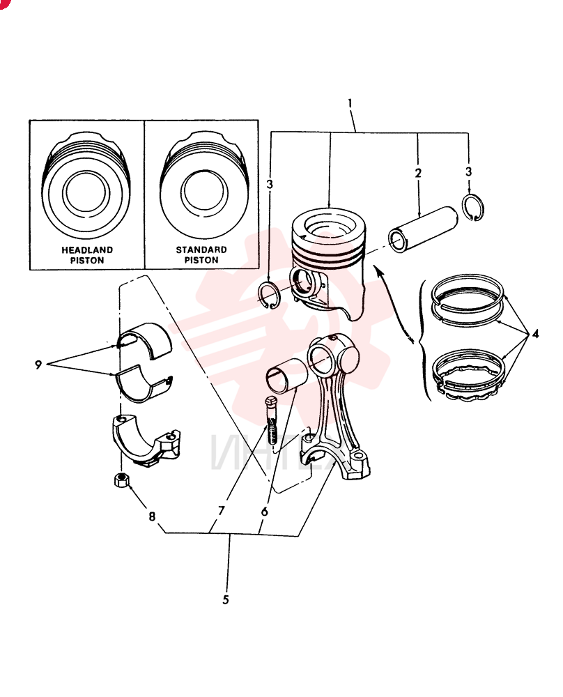 PISTON D6NN6108L