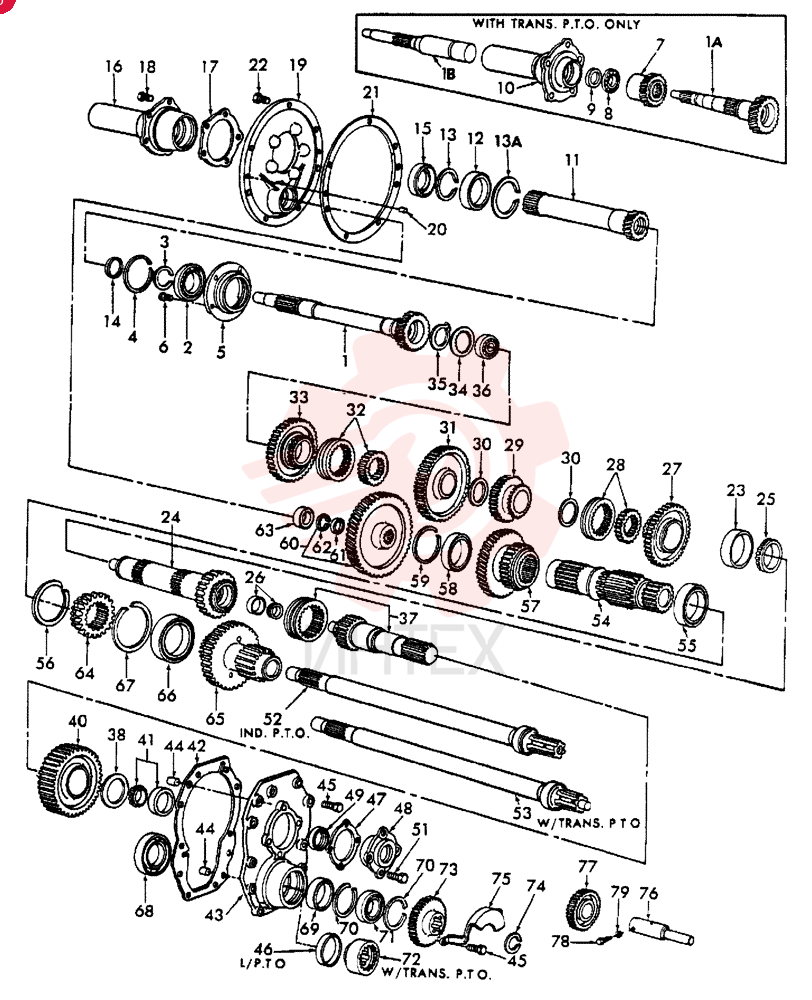 MAIN SHAFT C7NN7017AD