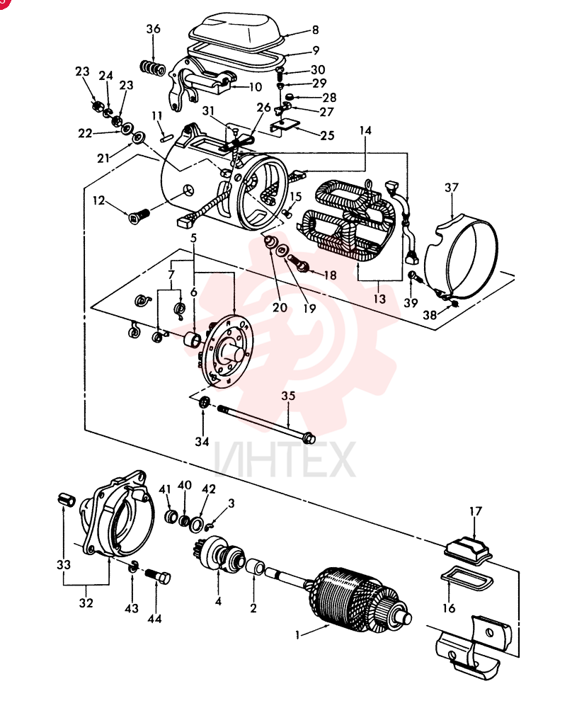STARTER MOTOR