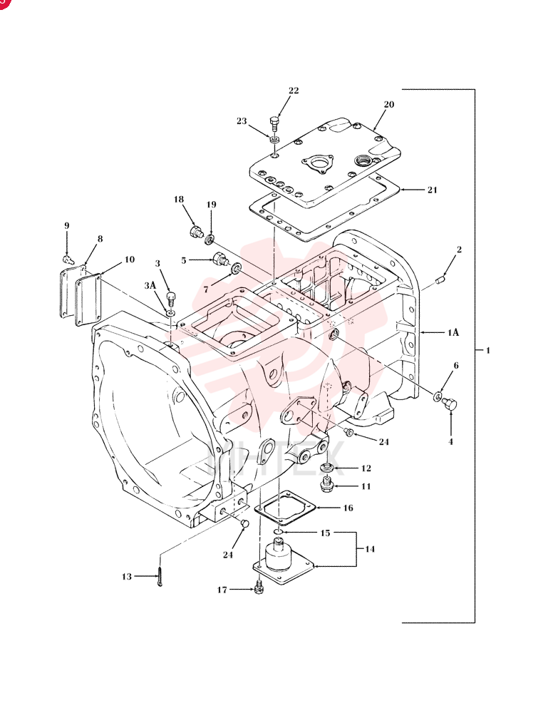 TRANSMISSION E8NN7003GC