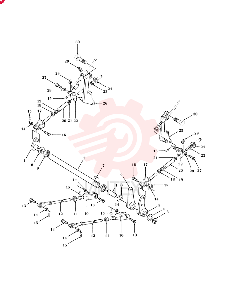 SHAFT F1NN2458AA