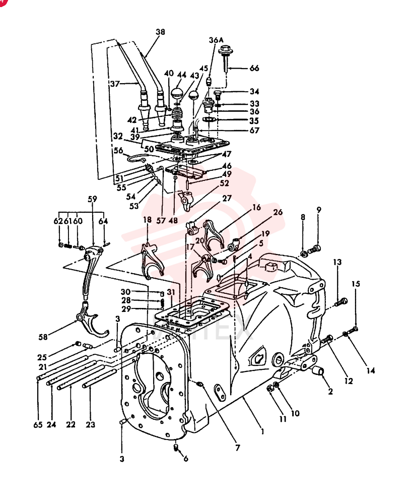 TRANSMISSION E6NN7N007AA