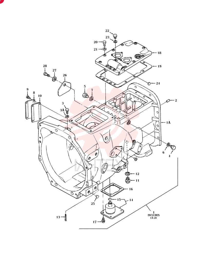 TRANSMISSION E8NN7003HC