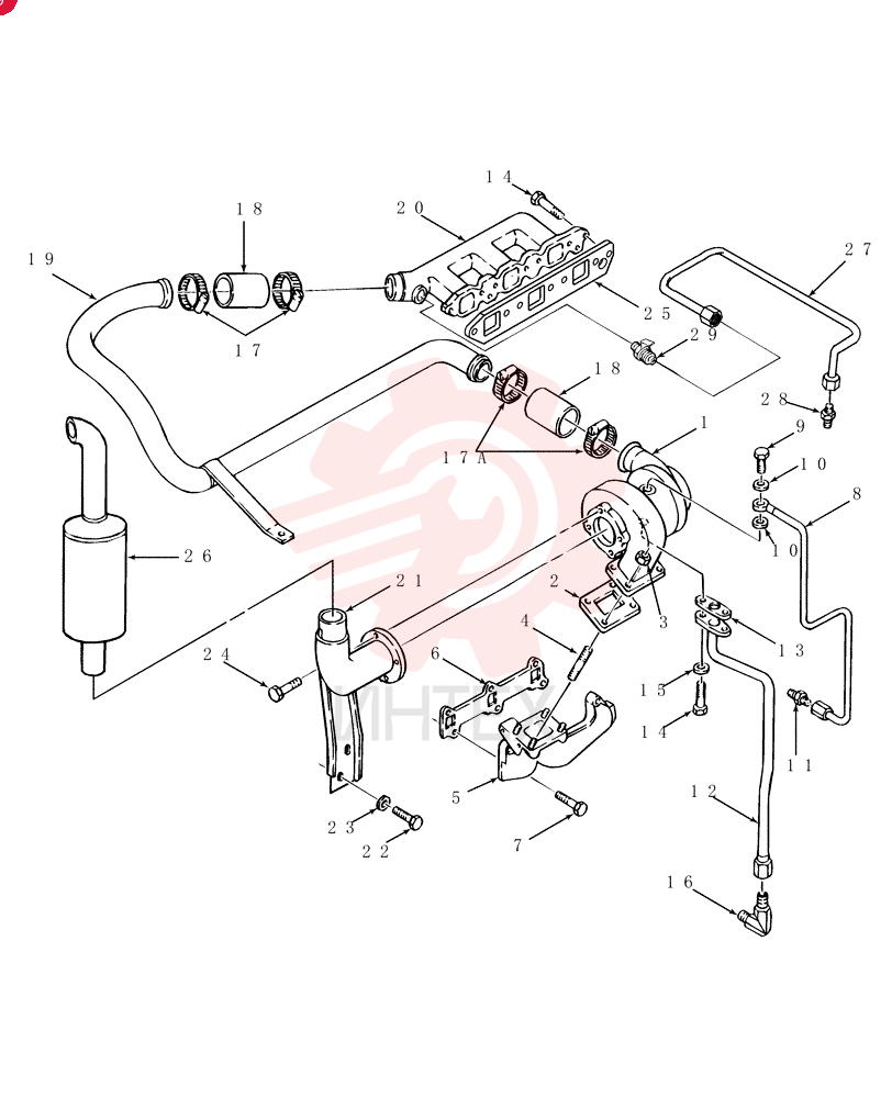 TURBOCHARGER 87801413