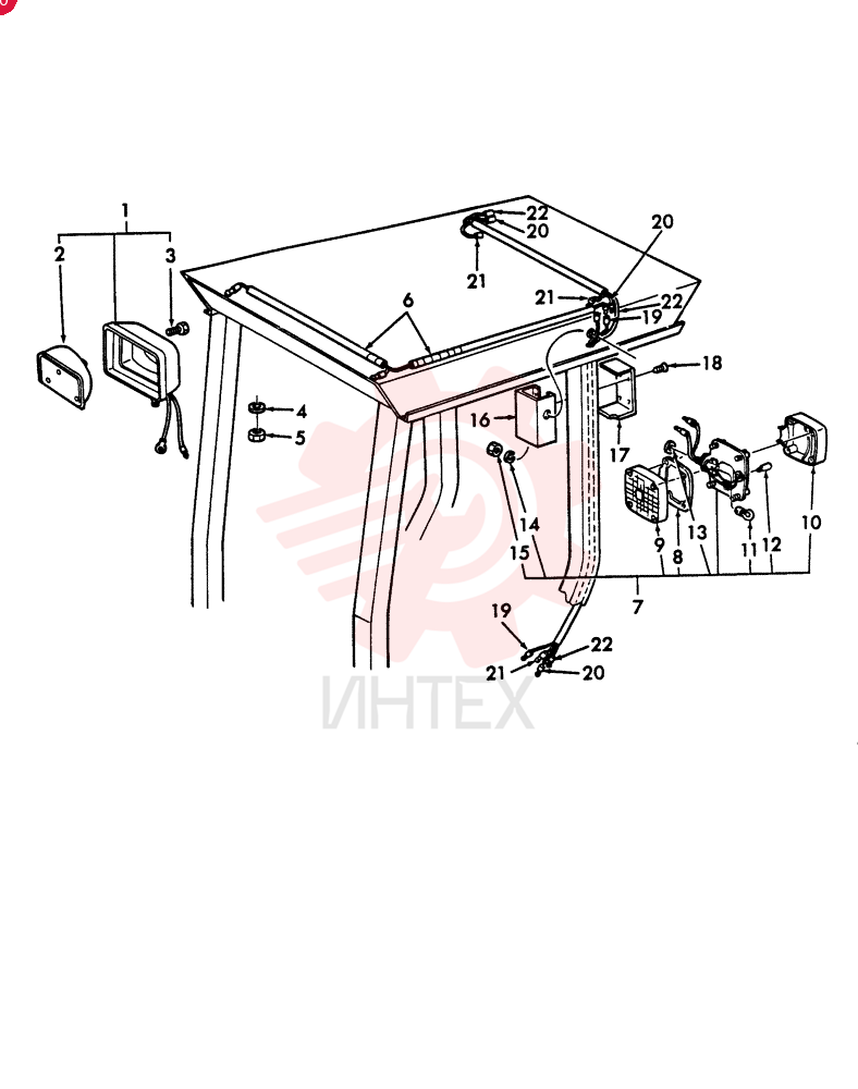 HEADLAMP E2NN13005DC