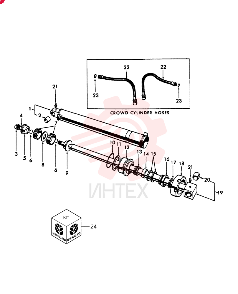 HYDRAULIC CYLINDER D7NNB578C