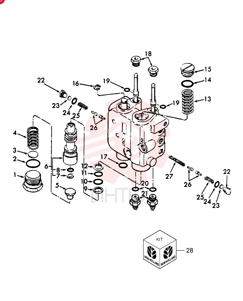 HYDRAULIC VALVE 770130029Z