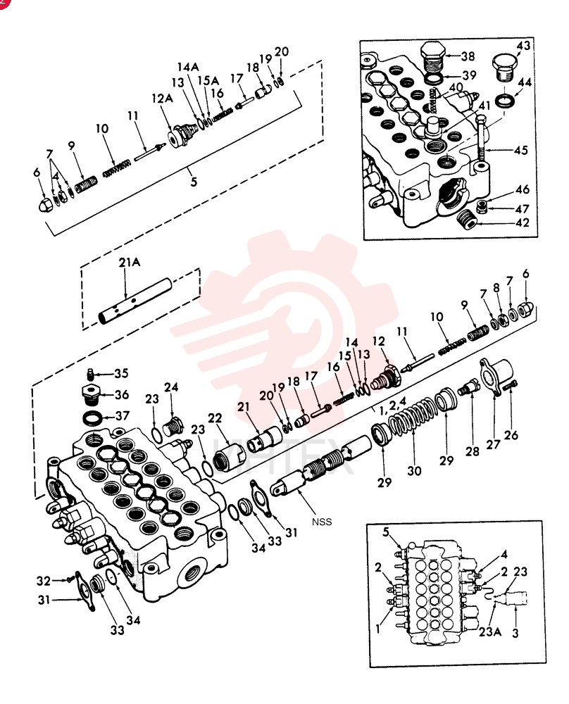 HYDRAULIC VALVE 7707254