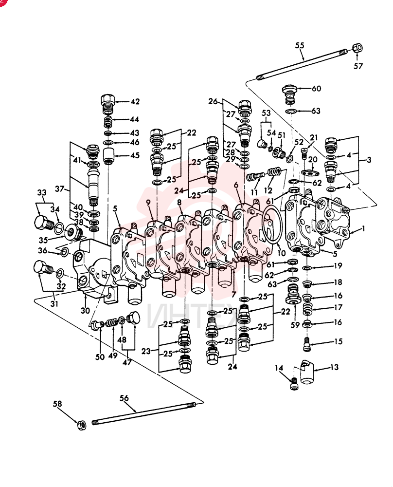 HYDRAULIC VALVE D8NNB637CC29Z