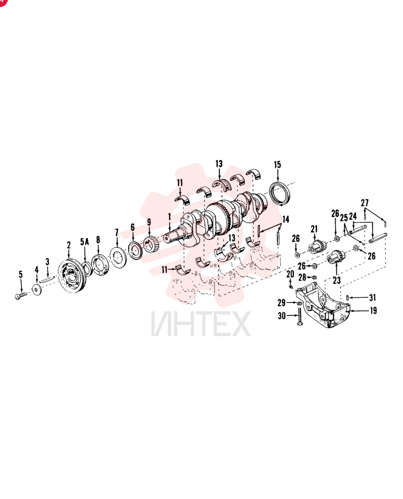 CRANKSHAFT C5NE6303K