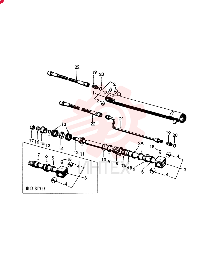 HYDRAULIC CYLINDER D6NNB577E