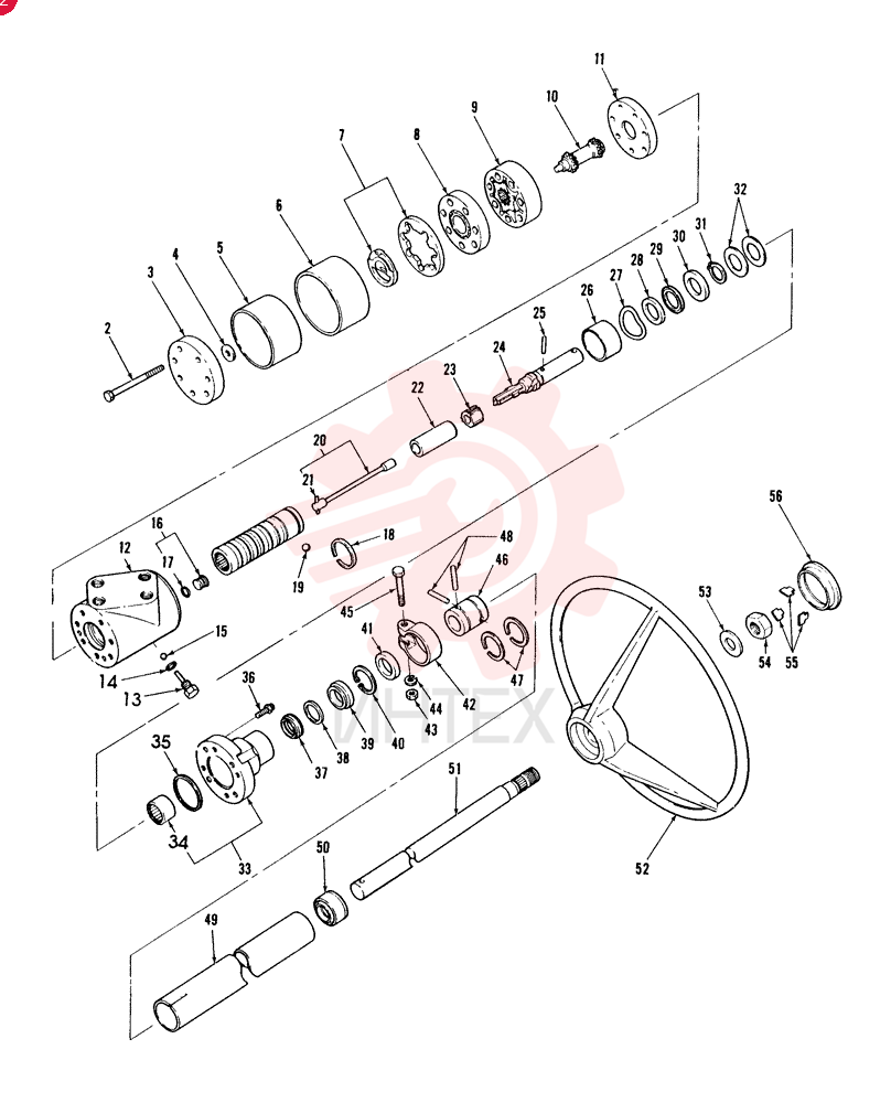 HYDRAULIC MOTOR D2NN3A244B