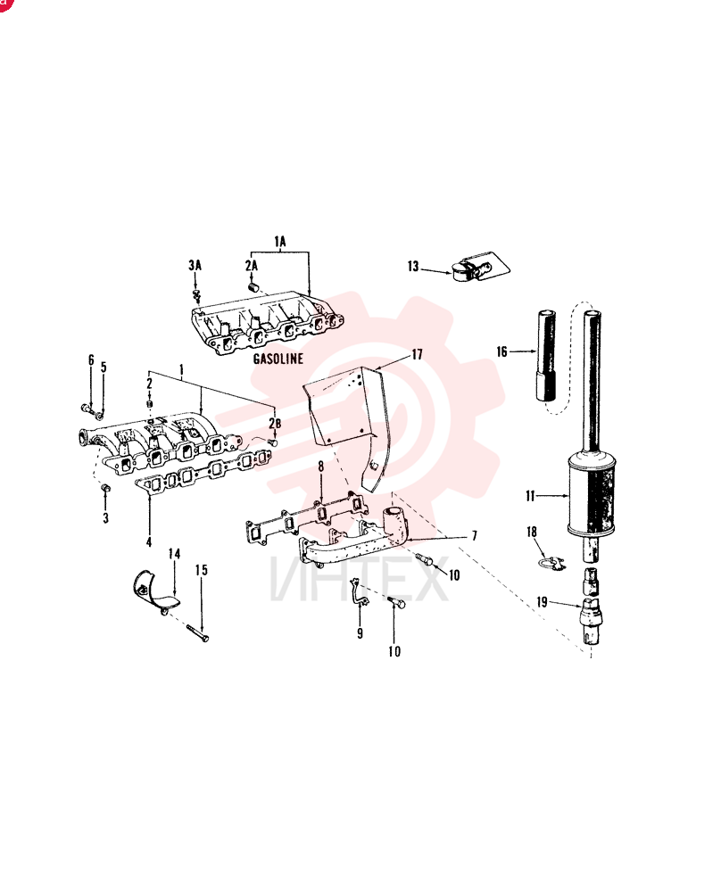 INLET MANIFOLD C9NN9424F