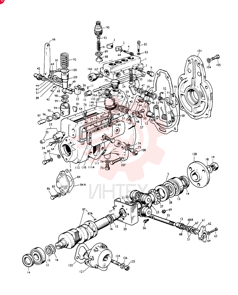 REMAN-FUEL INJ PUMP D9NN9A543LAR