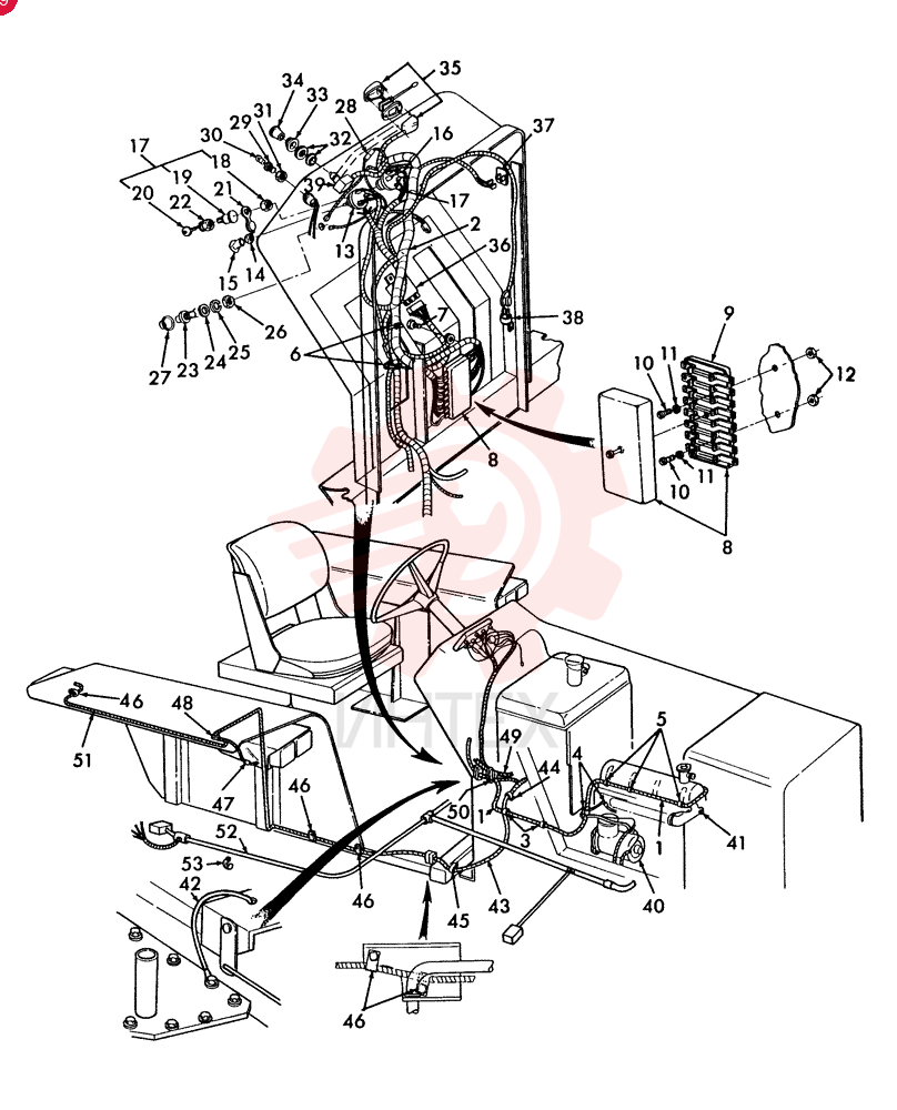 Harness Assy, Years: -31-MAR-76