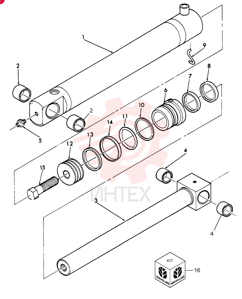 HYDRAULIC CYLINDER E0NNL903AA