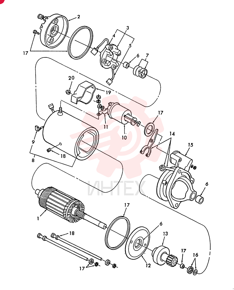 STARTER MOTOR