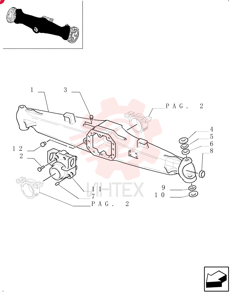 AXLE HOUSING